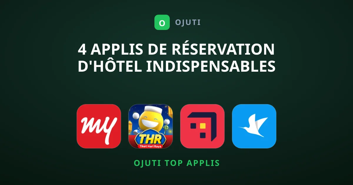 4 Applis de Réservation d'Hôtel Indispensables